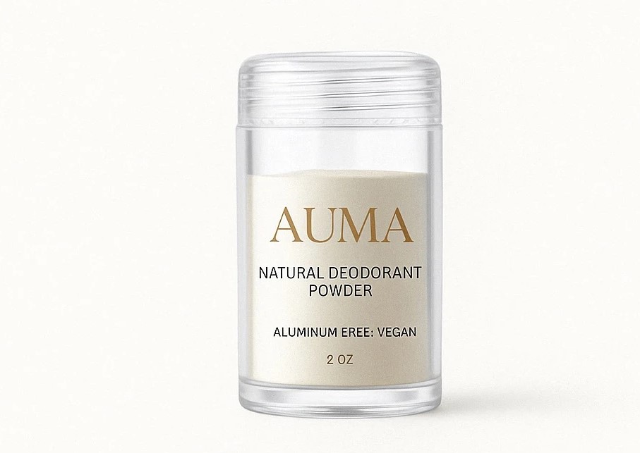 AUMA Natural Deodorant lifestyle